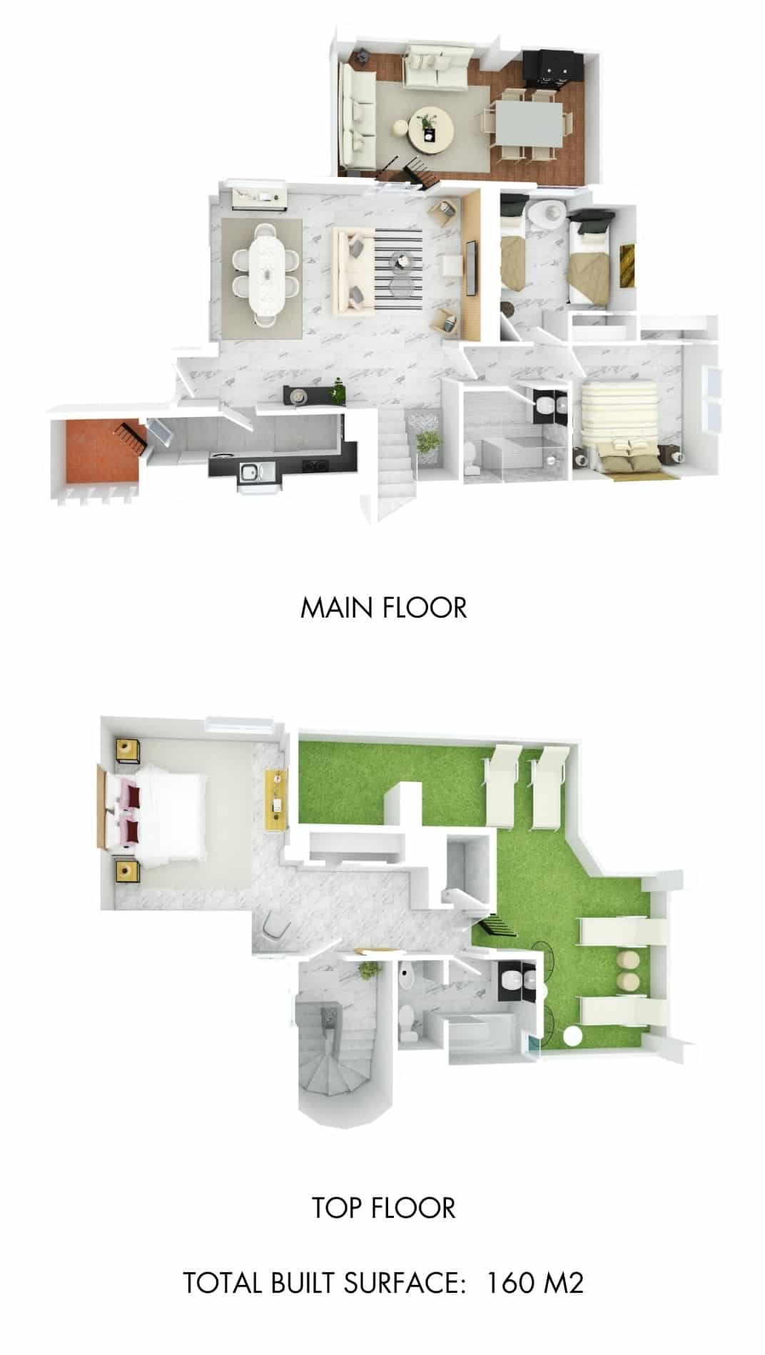 Plano habitaciones