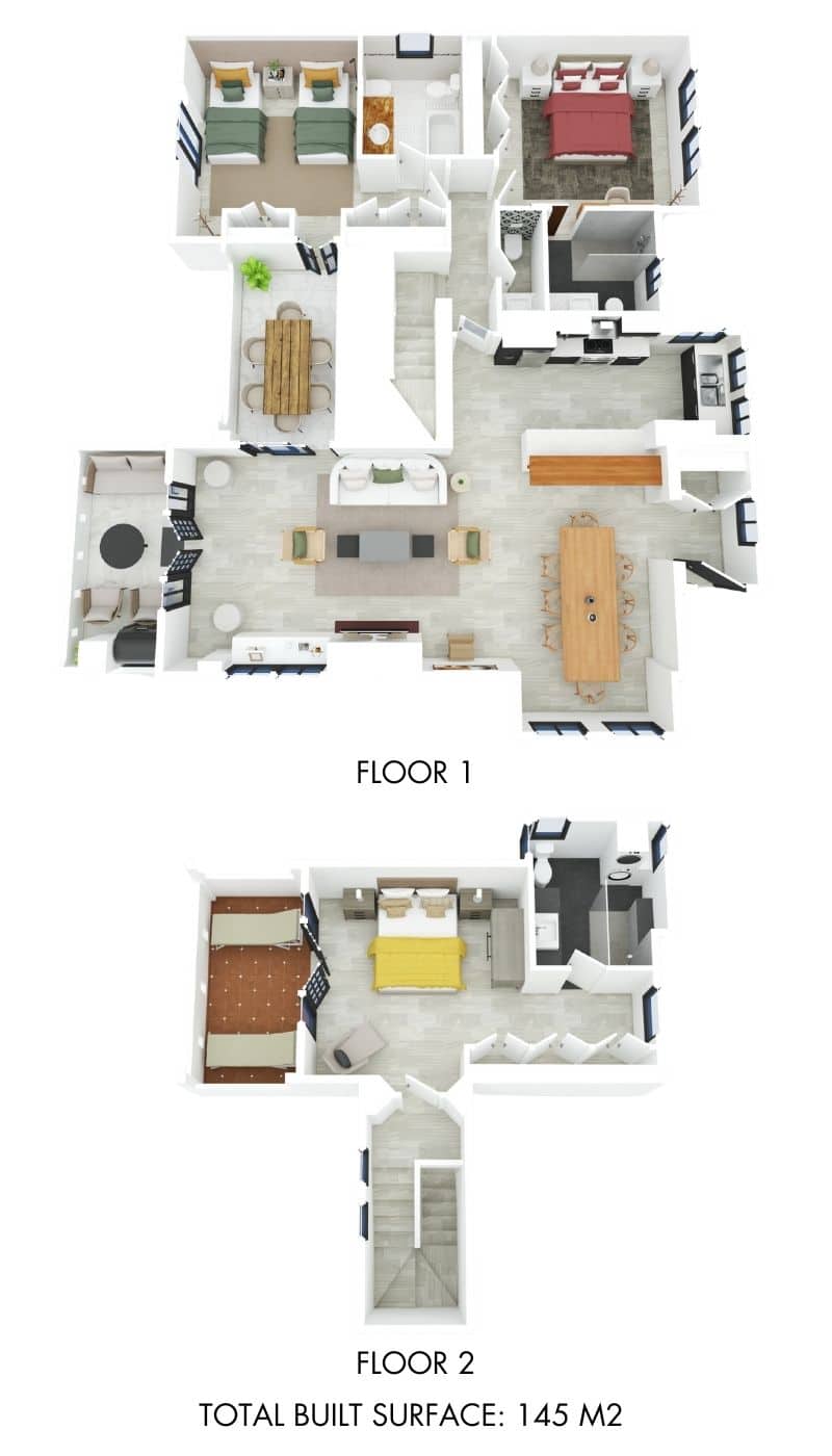 Plano habitaciones