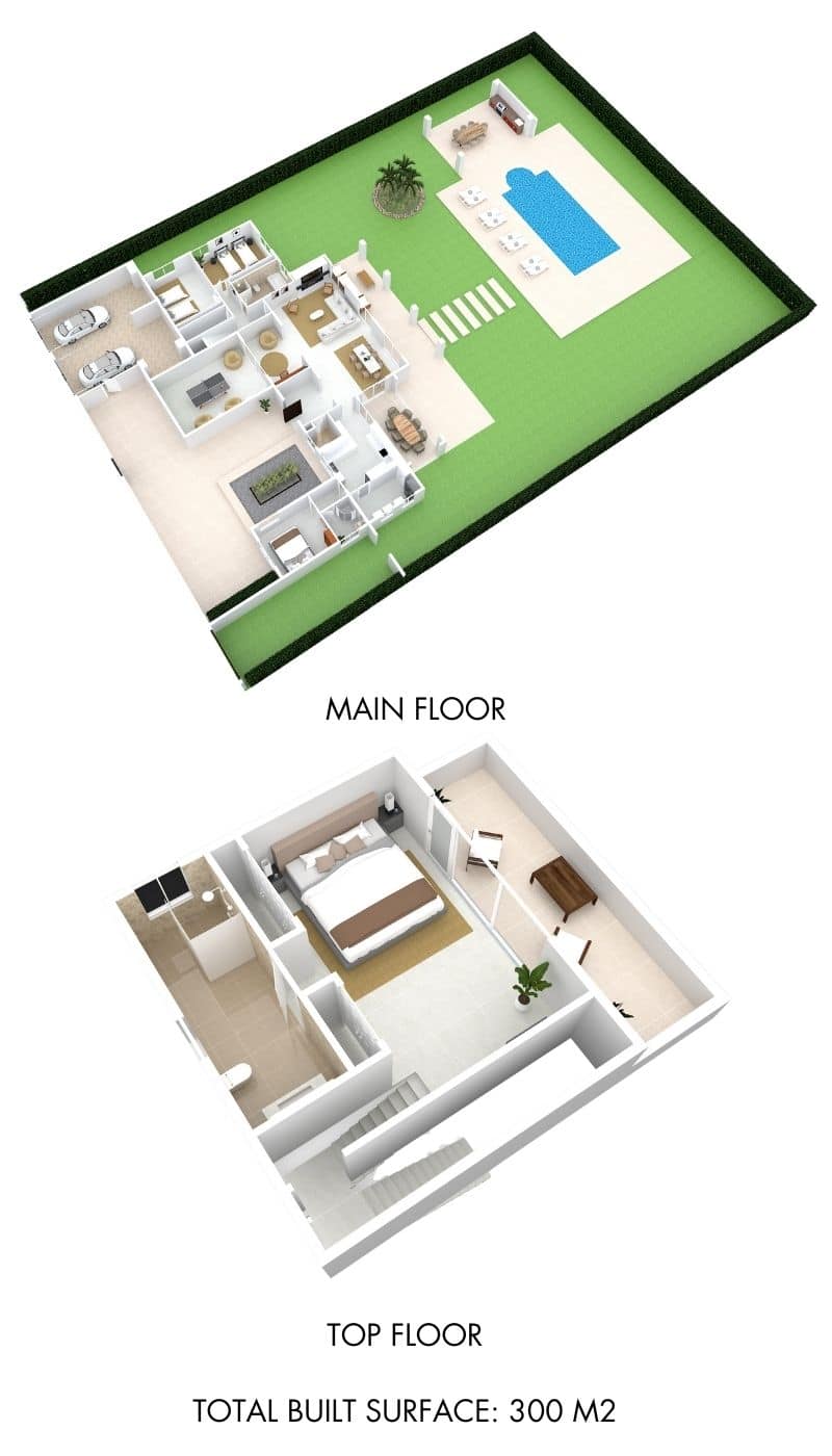 Plano habitaciones
