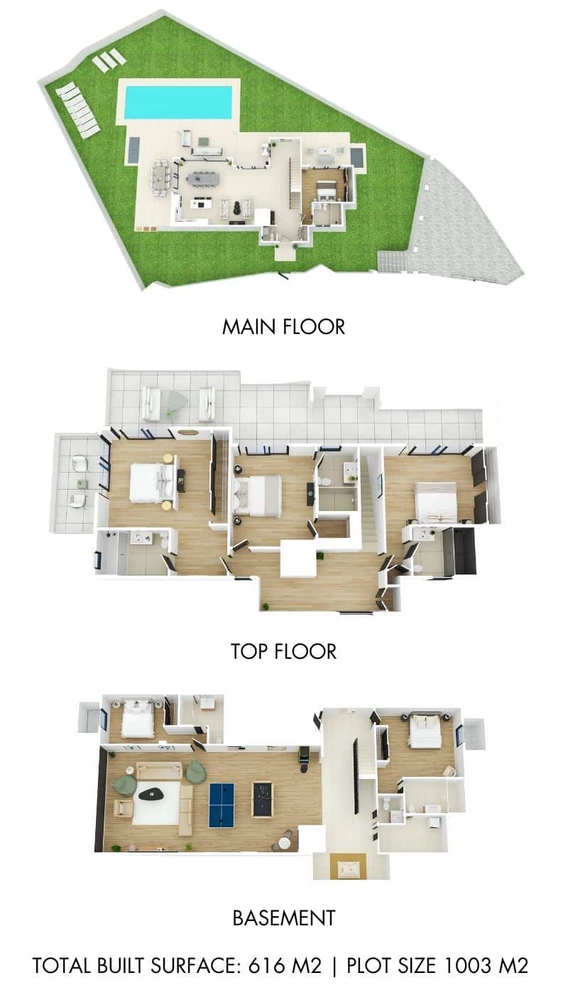 Plano habitaciones