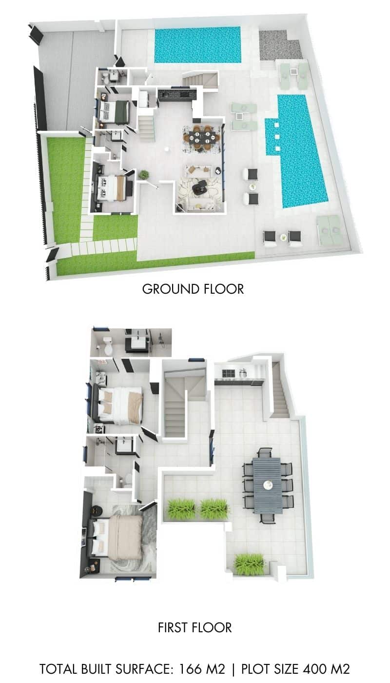 Plano habitaciones