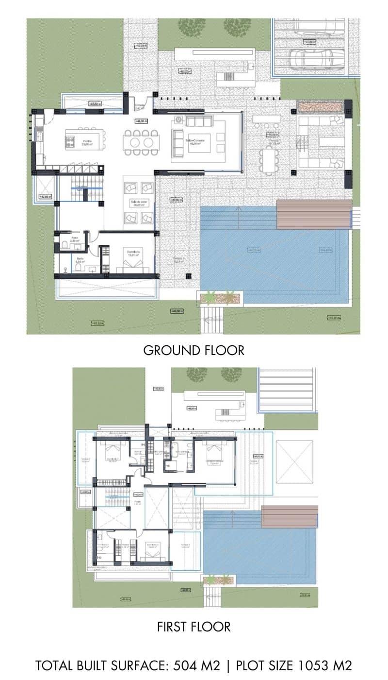 Plano habitaciones