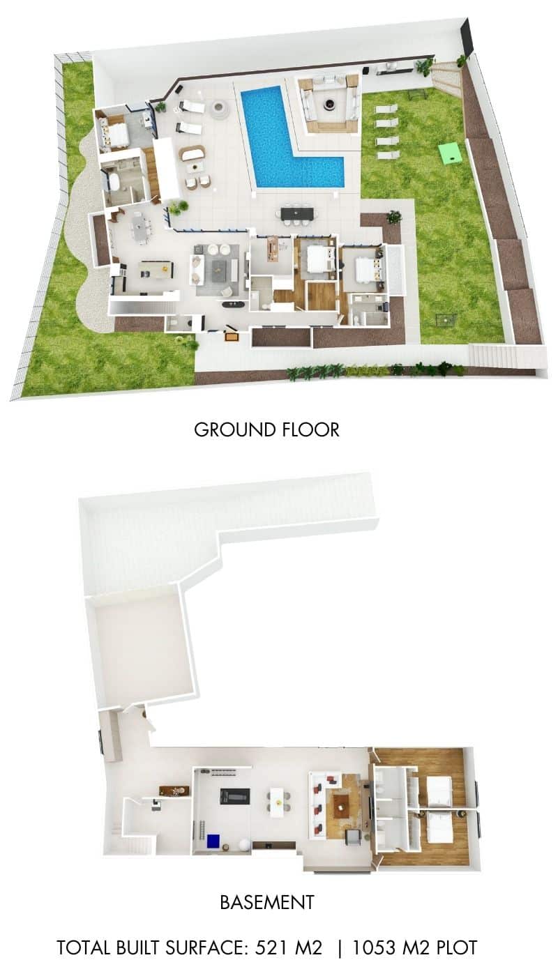 Plano habitaciones