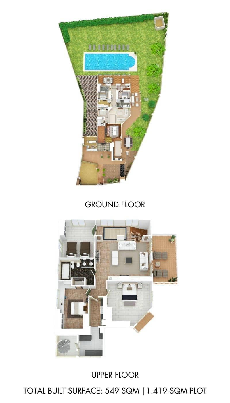 Plano habitaciones