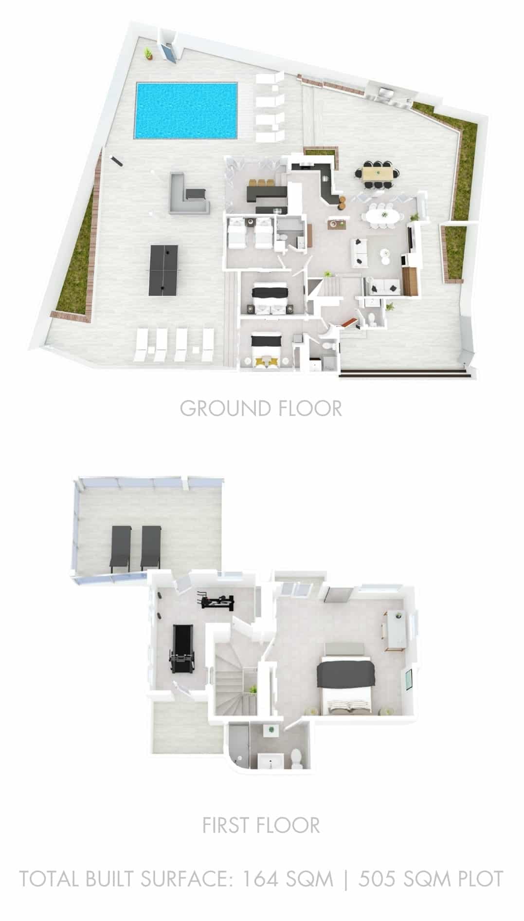 Plano habitaciones