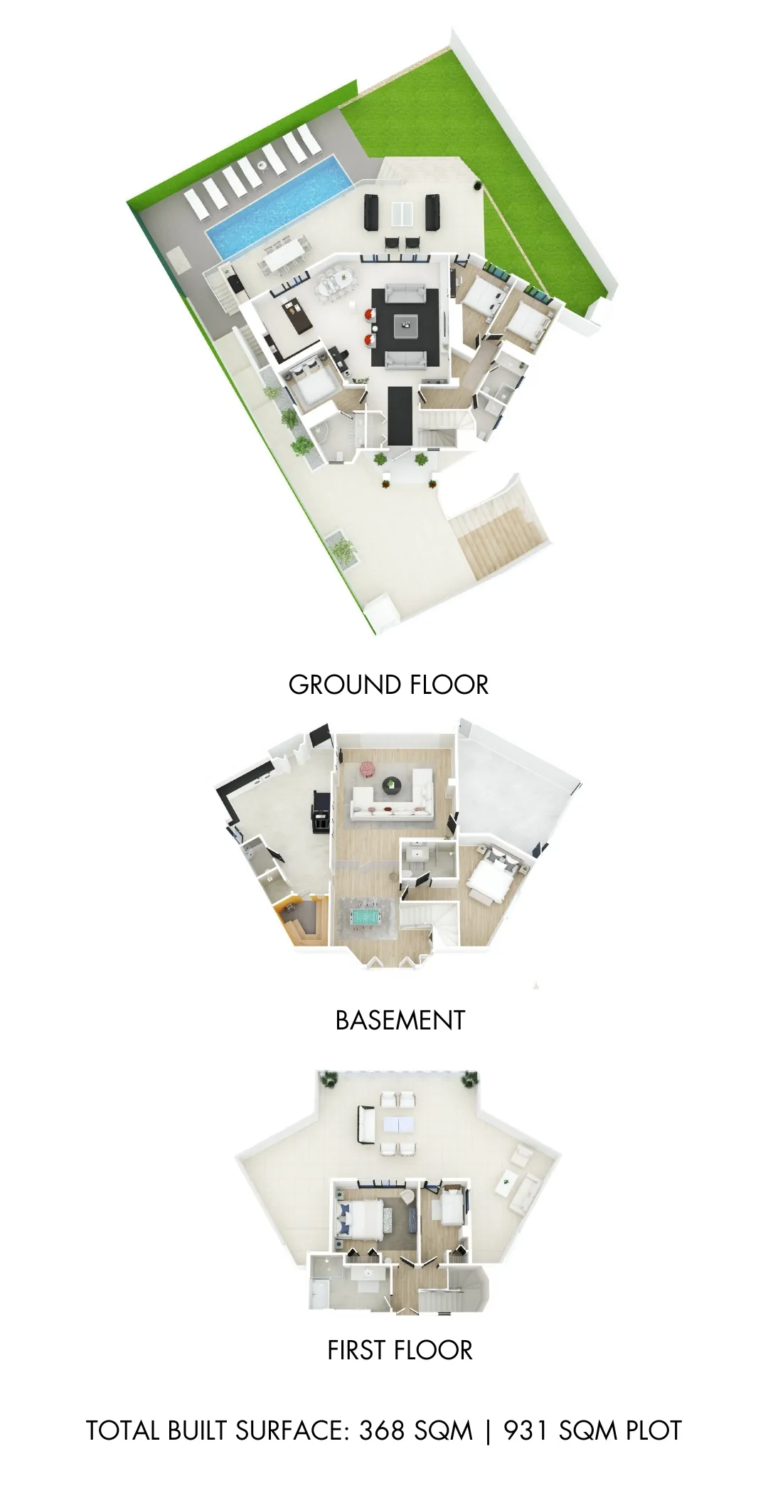 Plano habitaciones