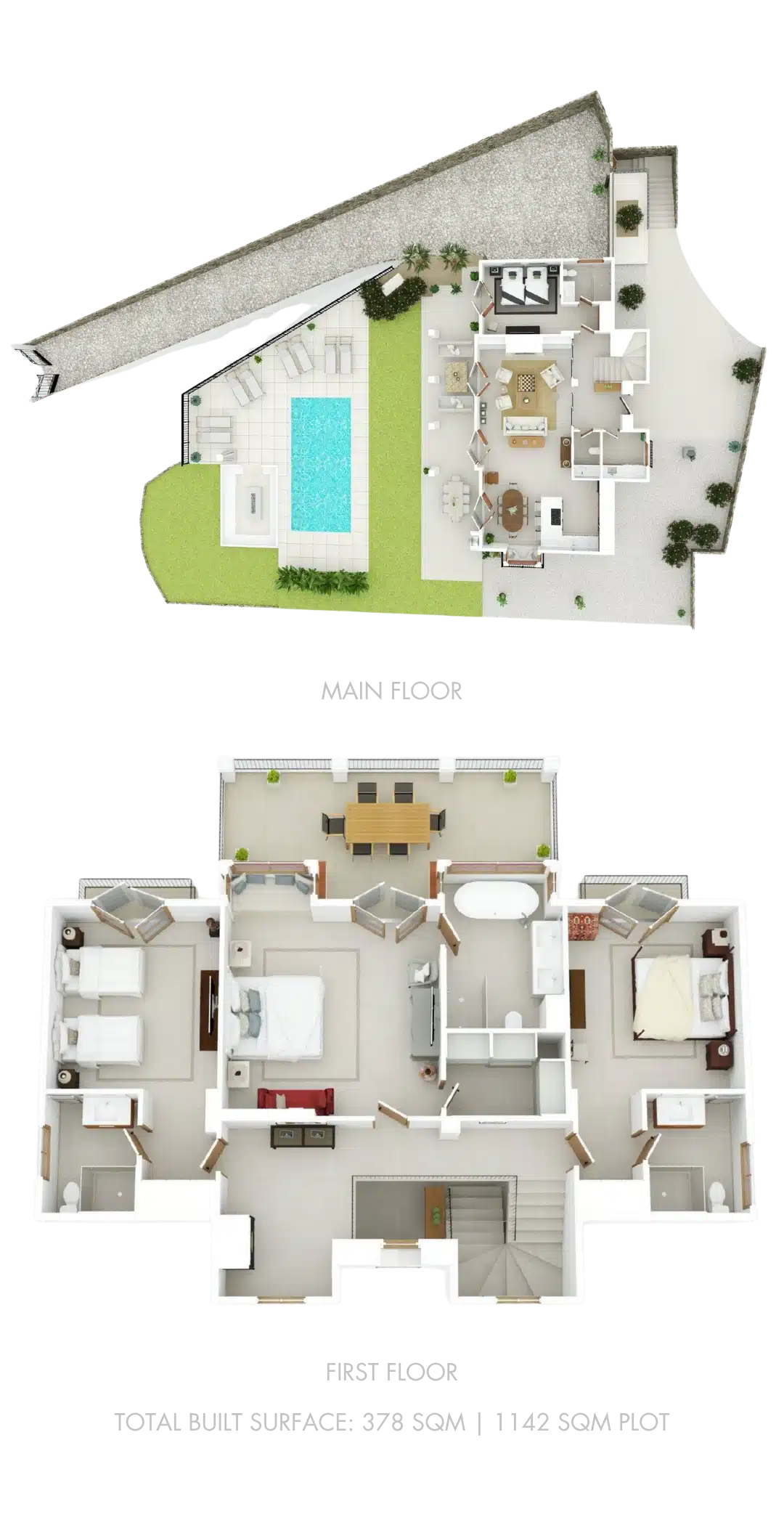 Plano habitaciones